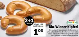 Interspar Natur pur Bio-Wiener Kipferl Angebot