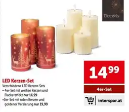 Interspar LED Kerzen-Set Angebot