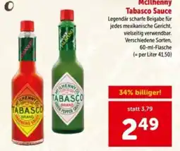 Interspar McIlhenny Tabasco Sauce Angebot