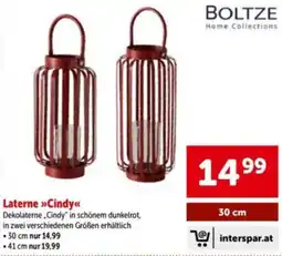 Interspar Latern »Cindy« Angebot