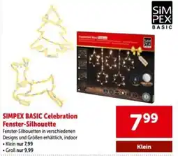 Interspar SIMPEX BASIC Celebration Fenster-Silhouette Angebot