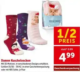 Interspar Damen Kuschelsocken Angebot