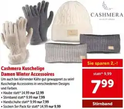 Interspar Cashmera Kuschelige Damen Winter Accessoires Angebot