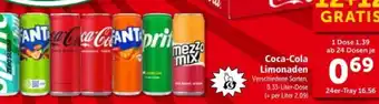 Coca-Cola Limonaden