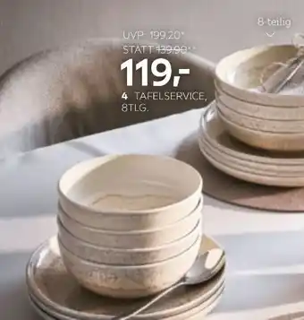 Like.Villeroy & Boch Tafelservice Perlemor Sand