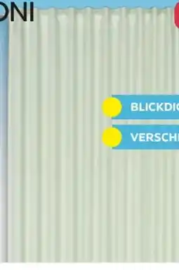 Möbelix Luca Bessoni Fertigvorhang Mina Angebot