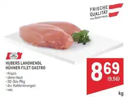 Metro HUBERS LANDHENDL HÜHNER FILET GASTRO Angebot