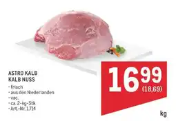 Metro ASTRO KALB KALB NUSS Angebot