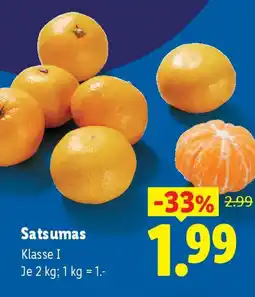 Lidl Satsumas Angebot