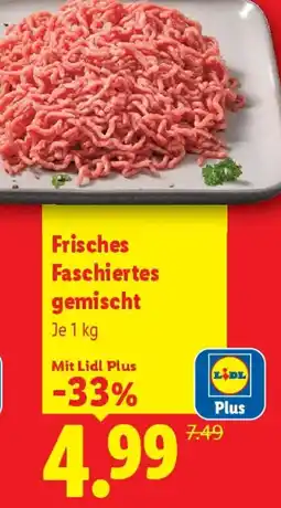 Lidl Frisches Faschiertes gemischt Angebot