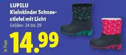 Lidl Lupilu Kleinkinder Schneestiefel mit Licht Angebot