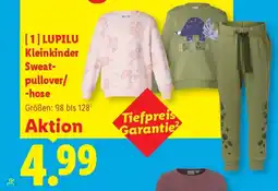 Lidl Lupilu Kleinkinder Sweatpullover/hose Angebot