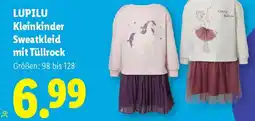 Lidl LUPILU Kleinkinder Sweatkleid mit Tüllrock Angebot