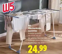 Lidl W5 Wäscheständer, ausziehbar Angebot
