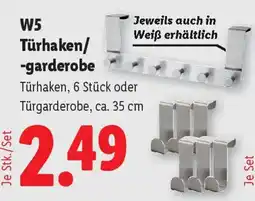 Lidl W5 Türhaken/-garderobe Angebot