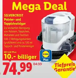 Lidl Silvercrest Polster- und Teppichreiniger Angebot