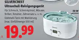 Lidl Silvercrest Ultraschall-Reinigungsgerät Angebot
