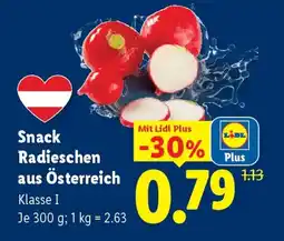 Lidl Snack Radieschen aus Österreich Angebot