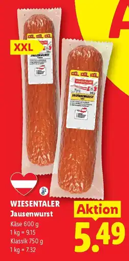 Lidl Wiesentaler Jausenwurst Angebot