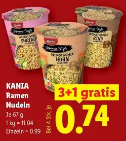Lidl Kania Ramen Nudeln Angebot