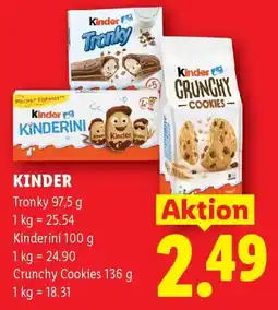 Lidl Kinder Tronky Angebot
