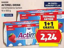 Hofer Actimel Drink Angebot
