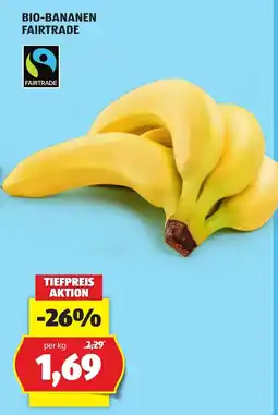 Hofer Bio-Bananen Fairtrade Angebot