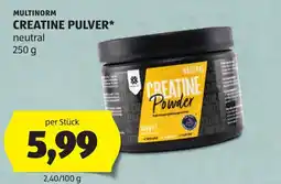 Hofer Multinorm Creatine Pulver neutral Angebot