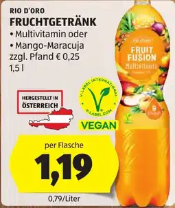 Hofer Rio d'Oro Fruchtgetränk Angebot