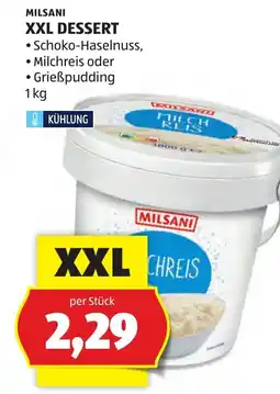 Hofer Milsani Milchreis Angebot