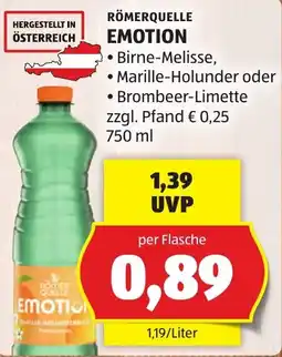 Hofer Römerquelle Emotion Angebot