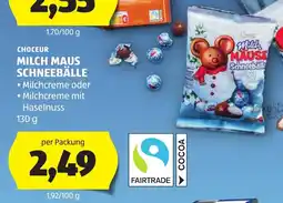Hofer Choeur Milch Maus Schneebälle Angebot