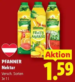 Lidl Pfanner Nektar Angebot