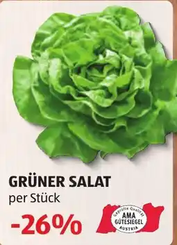 Hofer Grüner Salat Angebot