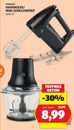 Hofer Ambiano Handmixer/Mini-Zerkleinerer Angebot
