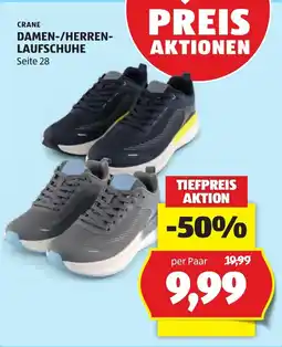 Hofer Crane Damen-/Herren-Laufschuhe Angebot