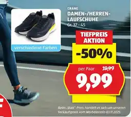 Hofer Crane Damen-/Herren-Laufschuhe Angebot