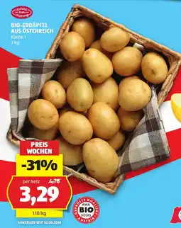 Hofer Bio-Erdäpfel aus Österreich Angebot