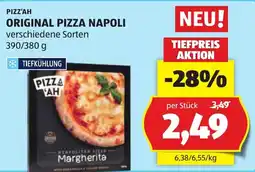 Hofer Pizza'AH Original Pizza Napoli Margherita Angebot
