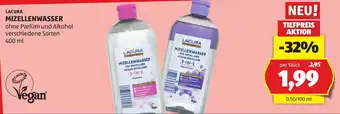 Hofer Lacura Mizellenwasser Angebot