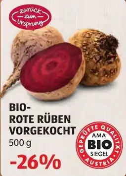Hofer Bio-Rote Rüben Vorgekocht Angebot