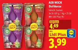 Lidl Air Wick Duftkerze Angebot