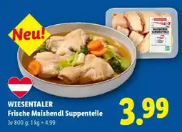 Lidl WIESENTALER Frische Maishendl Suppenteile Angebot