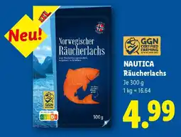 Lidl NAUTICA Räucherlachs Angebot