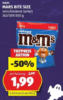 Hofer Mars Bite Size Angebot