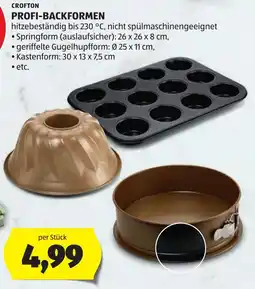 Hofer Crofton Profi-Backformen Angebot