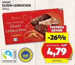 Hofer Monarc Elisen-Lebkuchen Angebot