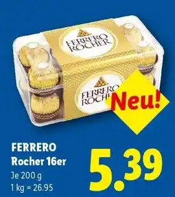 Lidl FERRERO Rocher 16er Angebot