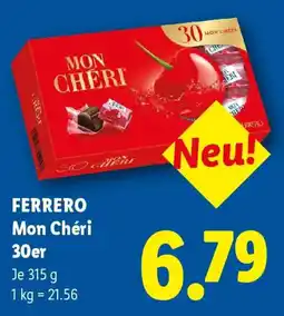 Lidl FERRERO Mon Chéri 30er Angebot