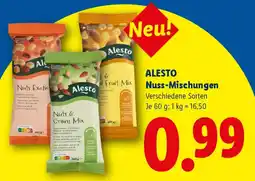 Lidl ALESTO Nuss-Mischungen Angebot